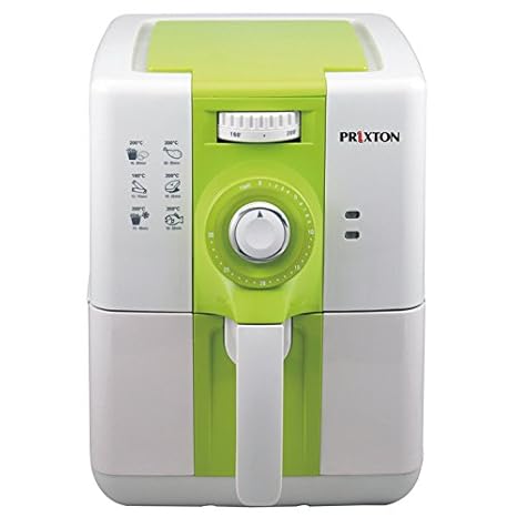 Prixton FREIDORA ECOFRYER SIN Aceite, Verde, Blanco