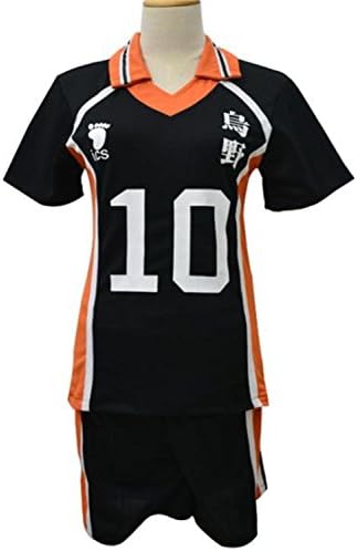 HBMaida Haikyuu!! Karasuno High School Tobio Kageyama Shouyou Hinata Cosplay Costume