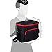 Adult Lunch Box Insulated Cooler Bag for Men and Women,Heat-resistant Reusable Lunchbox for Work Black