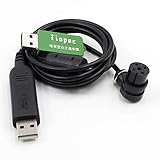 Tinpec USB PC Data Cable for Garmin GPS II/Pilot/V/Deluxe,12CX,45,48,60 72,76,89,90,92,96,176,196,295,ColorMap,(Not for Garmin Rino)