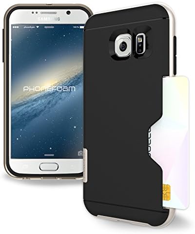 Phonefoam Line Case for Samsung Galaxy S6 G920 - Champagne Gold