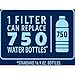 Brita On Tap Water Filtration System Replacement Filters For Faucets - white - 2 Count
