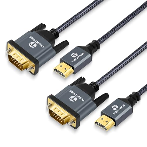 Thsucords HDMI VGA Cable