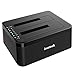 Inateck Type C SATA Hard Drive Docking Station, USB 3.0 SSD Docking Station,Dual Bay,FD2002C