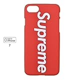 Supreme iPhone 7 Case - Hard Plastic / Matte Finish (Red)