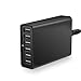 USB Charger, Omars 60W 6-Port USB Wall Charger, USB Desktop Charger Charging Station for Galaxy S8/S7/S6/Edge, Note 5 and iPhone x/8/8 Plus/7/6s/Plus, iPad, LG, Nexus 6, HTC