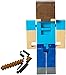 Mattel Minecraft Steve with Pickaxe Basic Figure