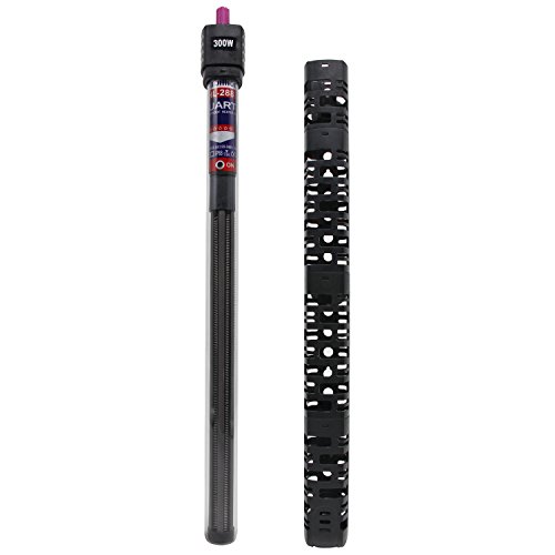 Xcellent Global Submersible Aquarium Heater Adjustable 300W Quartz Glass Fish Tank Heater PT027S
