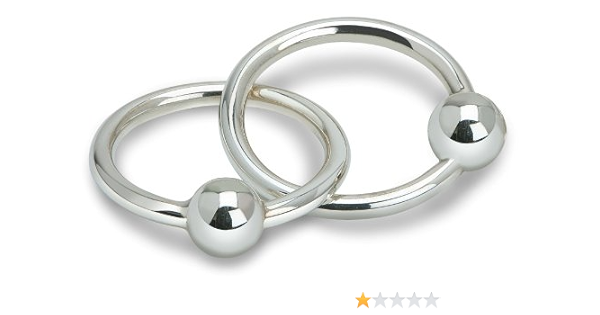 silver baby teether