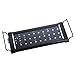 KZKR LED Aquarium Hood Lighting Fish Tank Light Blue and White Light 12-18 inch