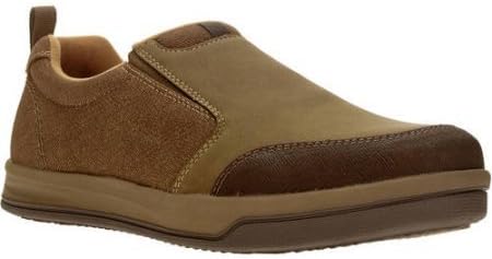 Men's Slip On Loafer - Casual Dress Shoe (8.5, Brown)