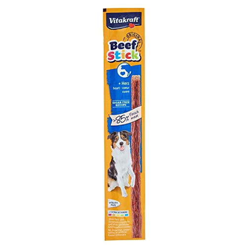 Vitakraft 231456 Dog Treats Beef Sticks Heart 12 g