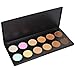 Cosmetics Cream Concealer Palette, KRABICE 12 Color Makeup Dark Circle Concealer Cream Make Up Foundation Makeup Palette Set