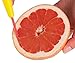 Norpro Nonstick Squirtless Grapefruit Knife, 8.75 inch, yellow and red