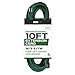 Iron Forge Cable Weatherproof 10 Ft Outdoor Extension Cord - 16/3 SJTW Heavy Duty Green Extension Cord 3 Prong - 13 Amp Exterior Power Cable