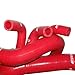 Mishimoto MMHOSE-MUS-86BK Silicone Radiator Hose Kit Compatible With Ford Mustang GT Cobra 1986-1993 Black