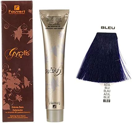 Fauvert Permanent Hair Dye Blue Hair Toner 100 Ml France Amazon