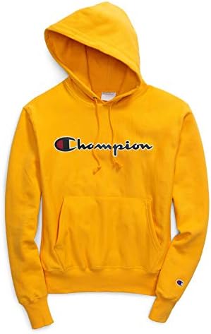 champion reverse weave all over cursive script logo hoodie