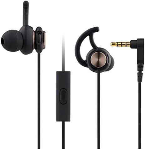 Sport Headphones, Runant Wired 3.5mm HIFI Earbuds with Built-In Microphone and Noise Isolating Stereo Sport Earphone Earbuds Cell Phone Headsets Microphone