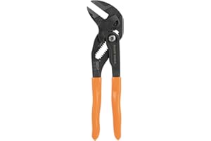 Klein Tools D5317 Compact Plier Wrench, High Leverage Multi-Use Adjustable Plier Wrench with Smooth Jaws, 7-Inch