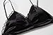 Bralette Smooth Bra Silk Sleep Bra Lace Everyday Bra Wireless Deep V Neck T-shirt Bra 3Pack