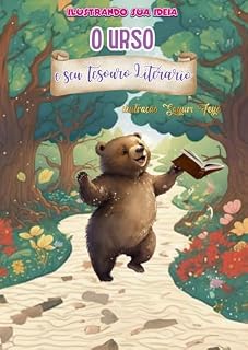 Livro o urso e seu tesouro literário