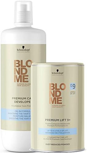 Schwarzkopf Blondme Bleach Premium Lift 9 Developer 6 20