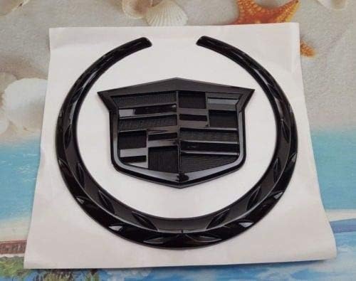 Cadillac 3D Emblem Big Front Grille Rear Trunk Badge Cadillac 6in Emblem model
