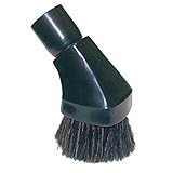 Miele Replacement Dust Brush, designed to fit Miele Vacuum Cleaners, Horsehair bristles, color black, will also fit Samsung, and Emer Lil Sucker Vacuum Cleaners