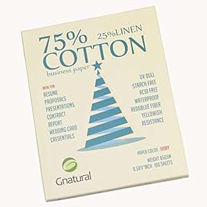 paper cotton linen