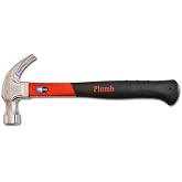 Plumb 20 oz. Pro Series Curve Claw Hammer with Fiberglass Handle - 11400N