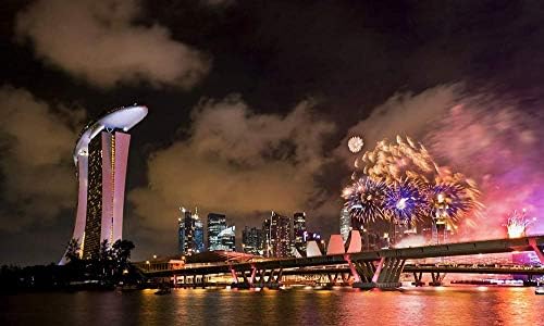 大人のパズル1000ピース大人のジグソーパズルゲーム パズルゲームを組み立てる子供と大人のための1000個のカスタマイズ可能な木製の街並みパズルピース 75 海外 Sdi019 Cm 50