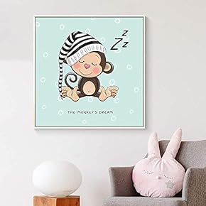 Floating Framed Canvas Wall Art for Living Room, Bedroom Canvas Prints for Home Decoration Ready to Hang - 16x16 inches