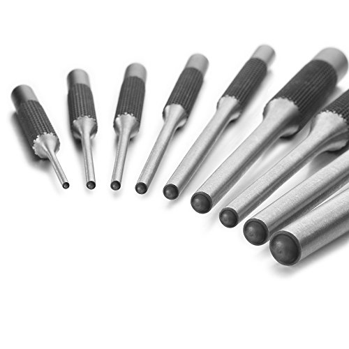 JawayTool 9 Pieces Bolt Catch Roll Pin Punch Set Tool Kit Buy Online