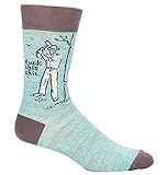 Blue Q Men's Novelty Crew Socks 
