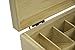SXC Essential Oil Wooden Box Organizer Wood Storage Case Holds and Protects 68 Oils, Holds 56 5-15 mL Bottles and 12-10  mL Roller Bottles for Travel and Presentations, Large