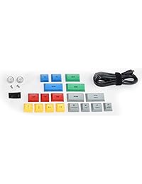 Vortex 75    Gris CNC Caso   DSA PBT Keycaps   Cherry MX Brown [CNC Aluminio]