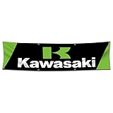 Bofanio Flag Compatible with Kawasaki Flag Banner