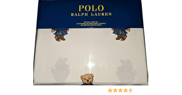 polo bear bed set