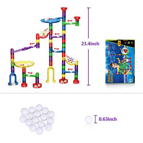 LOYO Marble Run Toy, Marble Runs STEM Educational Learning Toy, Marble