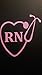 Chase Grace Studio Nurse Nursing RN LPN Stethoscope Vinyl Decal Sticker|Pink|Cars Trucks Vans SUV Laptops Wall Art|5.5