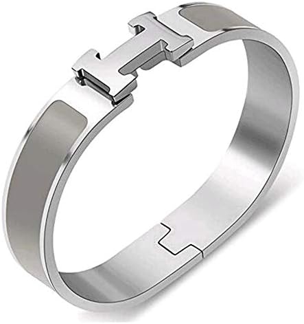 Becky Massey Women's Fashion Classic Titanium Steel Coloured Bracelet-6.7"
