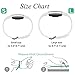 GEAK For Fitbit Charge 2 Bands, Classic Replacement Sport Accessory Strap Bands for Fitbit Charge 2 Small Diamond-White
