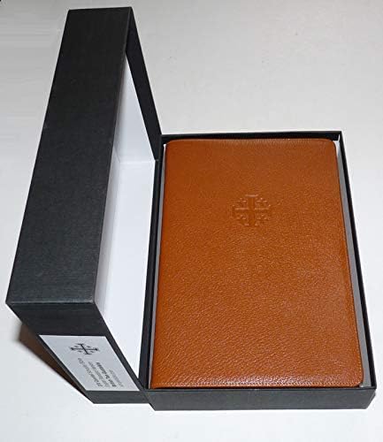 Holy Bible - ESV Goatskin Leather Bound - English Standard Version