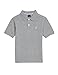 Nautica Boys' Big Short Sleeve Texture Deck Polo