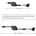 CKCOCO Multi USB Charger Cable Retractable (2Pack 1.2M/3.93FT) 4 in 1 Multiple Charging Cord Adapter with 8Pin/Type-C/Micro USB x2 Connectors for Cell Phones Tablets Universal Use (Charging Only)