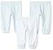 Moon and Back Baby Set of 3 Organic Pants, Blue Sky, 0-3 Months
