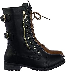 Combat Boots w Lug Sole 