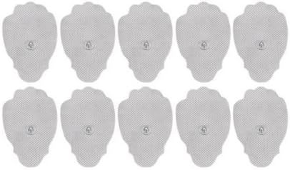 Electrodes - Premium Quality Large Snap On Pads for TENS Unit &amp; Pulse Massagers (5 sets)