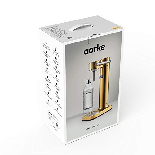 AARKE - CARBONATOR II (PREMIUM CARBONATOR/SPARKLING WATER MAKER) (Brass)